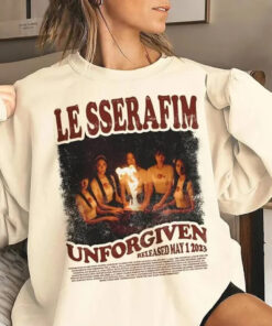 Le Sserafim Shirt, Unforgiven Album Tee