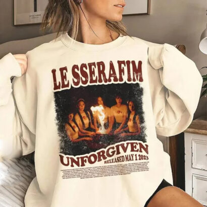 Le Sserafim Shirt, Unforgiven Album Tee