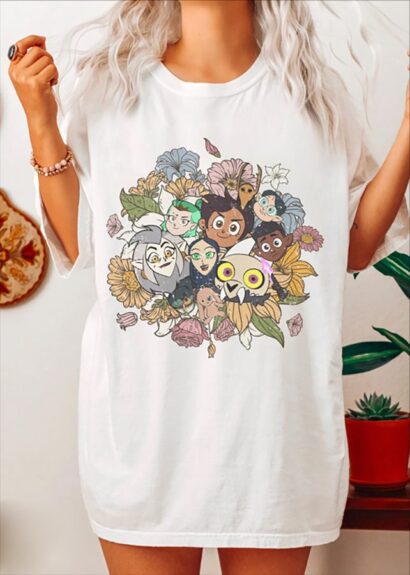 The Owl House Floral shirt