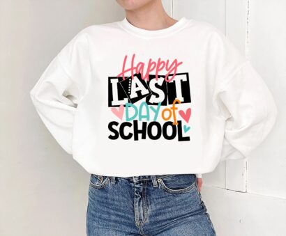 Last Day of School shirt, Happy Last Day of School Shirt, Teacher Gift Shirt, End Of School Year Tee