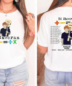 Ed Sheeran Tour Shirt, 2023 Ed Sheeran Mathematic Tour Shirt, Ed Sheeran Concert Shirt