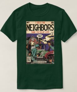 Neighbors Comic Book Inspired Tee, J. Cole Vintage T-shirt, Manga Streetwear, Anime Shirt