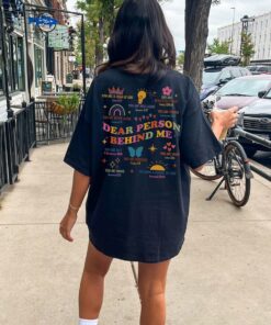 Dear Person Behind Me Mental Health Shirt, Christian Bible Verse Tshirt, Gift Girlfriend