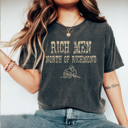 Rich Men North Of Richmond Comfort Colors Shirt, Country Music Shirt