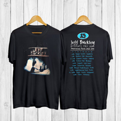 Vintage 1996 Jeff Buckley Hard Luck Tour T-Shirt, 90s Jeff Buckley Concert Tour T-Shirt,Vintage Jeff Buckley Unisex TShirt