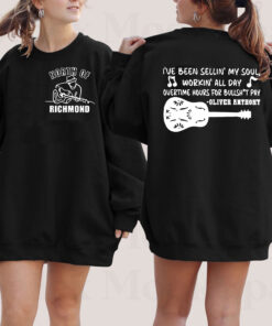 Rich Man North Of Richmond Shirt, Country Music T-Shirt, Oliver Anthony Music Sweatshirt, Song Lyrics Rich Shirt