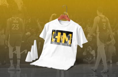 Austin Reaves Half Court Shot Him "I'm Him" T-Shirt Shirt Los Angeles Lakers Graphic Tee