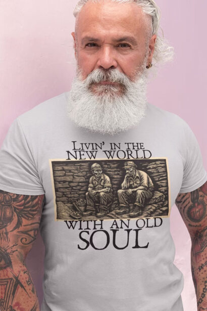 Living in The New World With an Old Soul Shirt, Rich Men North of Richmond Shirt, Oliver Anthony shirt