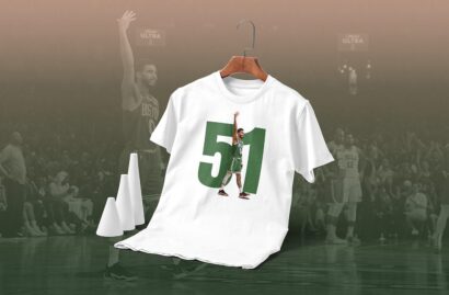 Jayson Tatum 51 Points Game 7 Boston Celtics Celebration Clutch Shirt T-Shirt Graphic Tee