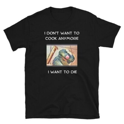 Chef Rat Want to Die Oddly Specific Shirt, Funny Shirt, Parody Shirt, Funny Meme Shirt