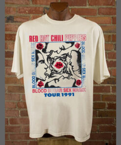 Red Hot Chili Peppers Tshirt, Rhcp Teered Hot Chili Peppers Rock Band 2023