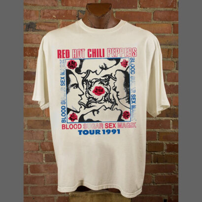 Red Hot Chili Peppers Tshirt, Rhcp Teered Hot Chili Peppers Rock Band 2023