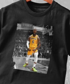 LeBron James and Dennis Schröder Moments Ice In My Veins T-Shirt NBA Playoffs 2023 Play-In Tournament Los Angeles Lakers vs Timberwolves