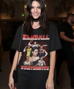 Kendall Starting Five Shirt, Loahaddian Kendall Jenner Team Shirt, Kendall Starting Five Tee Shirt