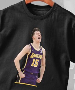 Austin Reaves T-Shirt Shirt Los Angeles Lakers Tee