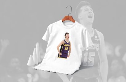 Austin Reaves T-Shirt Shirt Los Angeles Lakers Tee