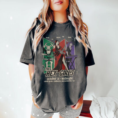 The Hex Girls Rock Band Music T-Shirt, The Hex Girls Shirt, Hex Girls 2023 Tour Shirt