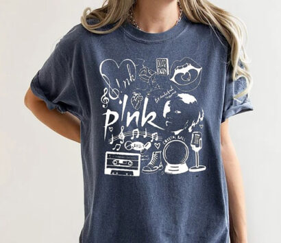 P!Nk P!nk Singer Summer Carnival 2023 Tour Comfort Colors T-Shirt, Trustfall Album T-Shirt, Music Festival Shirt