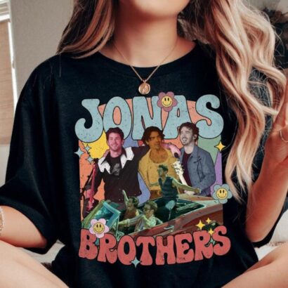 Jonas Brothers Shirt, Joe Jonas Homage shirt, Jonas Brothers Fan Tees