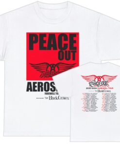 Aerosmith 2023 Peace Out Farewell Tour Shirt