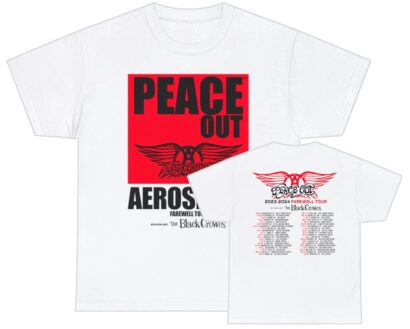 Aerosmith 2023 Peace Out Farewell Tour Shirt