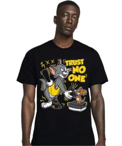 Jordan 4 Thunder Unisex Shirt,Trust No One Cat And Mouse, Shirt To Match Sneaker