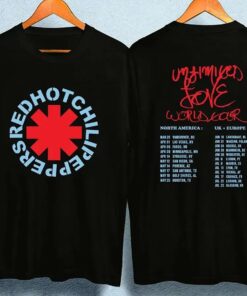 Red Hot Chili Peppers America Tour Shirt, Red Hot Chili Peppers World Tour 2023 Shirt