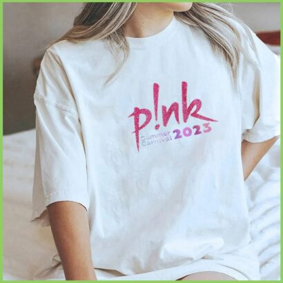 Pink Summer Carnival 2023 T-shirt. Pink concert! P!nk summer Carnival Tour tshirt.