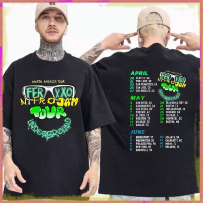 Feliz Feid shirt, Ferxxo 2023 Tour Shirt, Feid North America 2023 Tour Shirt