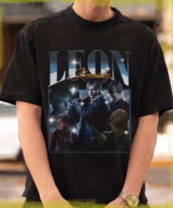 LEON Shirt, LEON Vintage T-Shirt, Horror Game Shirt, Leon Vintage 90s Tee, Leon Fan Tees