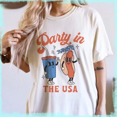 Fourth of July shirt, Party in the USA Shirt