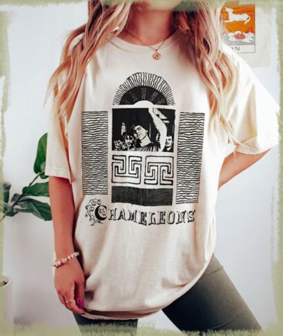 The Chameleons fan art T-shirt, The Chameleons music band shirt, The Chameleons retro 90s Shirt