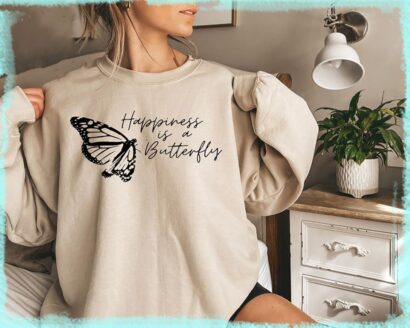 Happiness is a Butterfly Shirt, Lana Del Rey Sweatshirt, Born to die shirt, Summertime sadness, Ultraviolence shirt gift