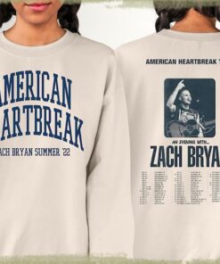 Zach Bryan shirt, American Heartbreak Tour Sweatshirt, Zach Bryan Sweatshirt