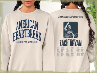 Zach Bryan shirt, American Heartbreak Tour Sweatshirt, Zach Bryan Sweatshirt