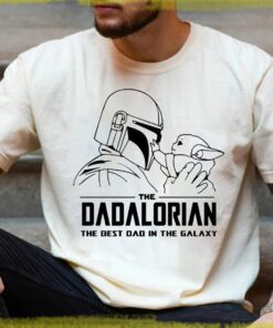 The Dadalorian 2023 T Shirt, This is The Way, Fathers Day Tee, Star Wars Dad Shirt