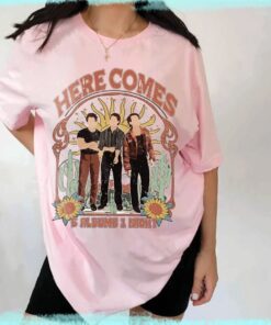 Jonas Brothers Five Albums One Night Shirt, Retro Jonas Brothers 2023 Tour Shirt