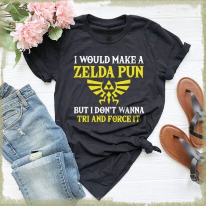 Gamer Pun Shirt, Zelda Shirt