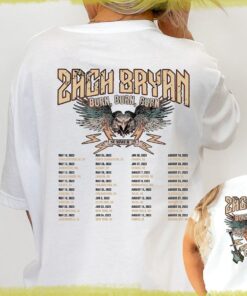 Zach Bryan shirt, Burn burn burn, Zach bryan merch