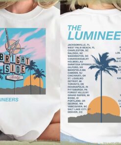 The Lumineers Tshirt, Brightside World Tour Music Band Shirt