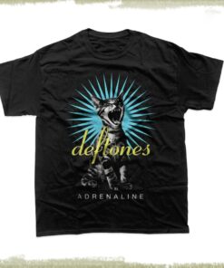 Deftones Unisex T-Shirt, Adrenaline Tee, Chino Moreno