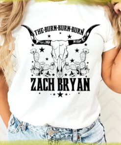 Bull Skull Zach Bryan Tour 2023 Shirt