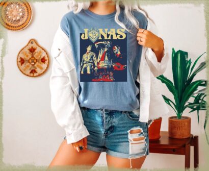 Retro Jonas Brothers Shirt, Five Albums One Night Shirt, Jonas tour 2023 Shirt