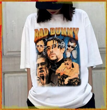 Bad bunny shirt, Bad Bunny tee