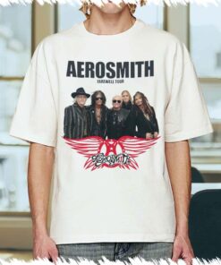 Aerosmith 2023 – 2024 Peace Out Farewell Tour Shirt, Tour Music 2023