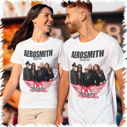 Aerosmith 2023 – 2024 Peace Out Farewell Tour Shirt, Tour Music 2023