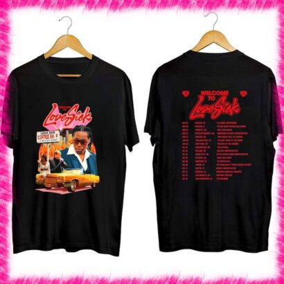 Don Toliver Love Sick Tour 2023 Shirt, Don Toliver Shirt, Love Sick North America Tour 2023 Shirt