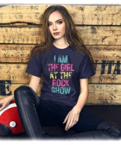 Fun Concert T-Shirt , I Am The Girl At The Rock Show Shirt, Blink 182 Shirt