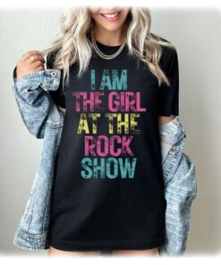 Fun Concert T-Shirt , I Am The Girl At The Rock Show Shirt, Blink 182 Shirt