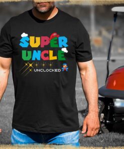 Super Uncle Shirt, Super Uncle Mario t Shirt, Uncle Birthday Gift, Uncle To Be Shirt, Best Uncle Ever, Fathers Day Gift Uncle Shirt